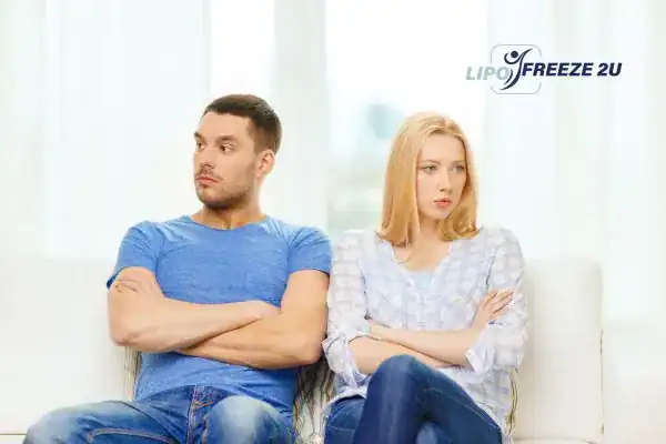 Unhappy couple because of erectile dysfunction Billingshurst